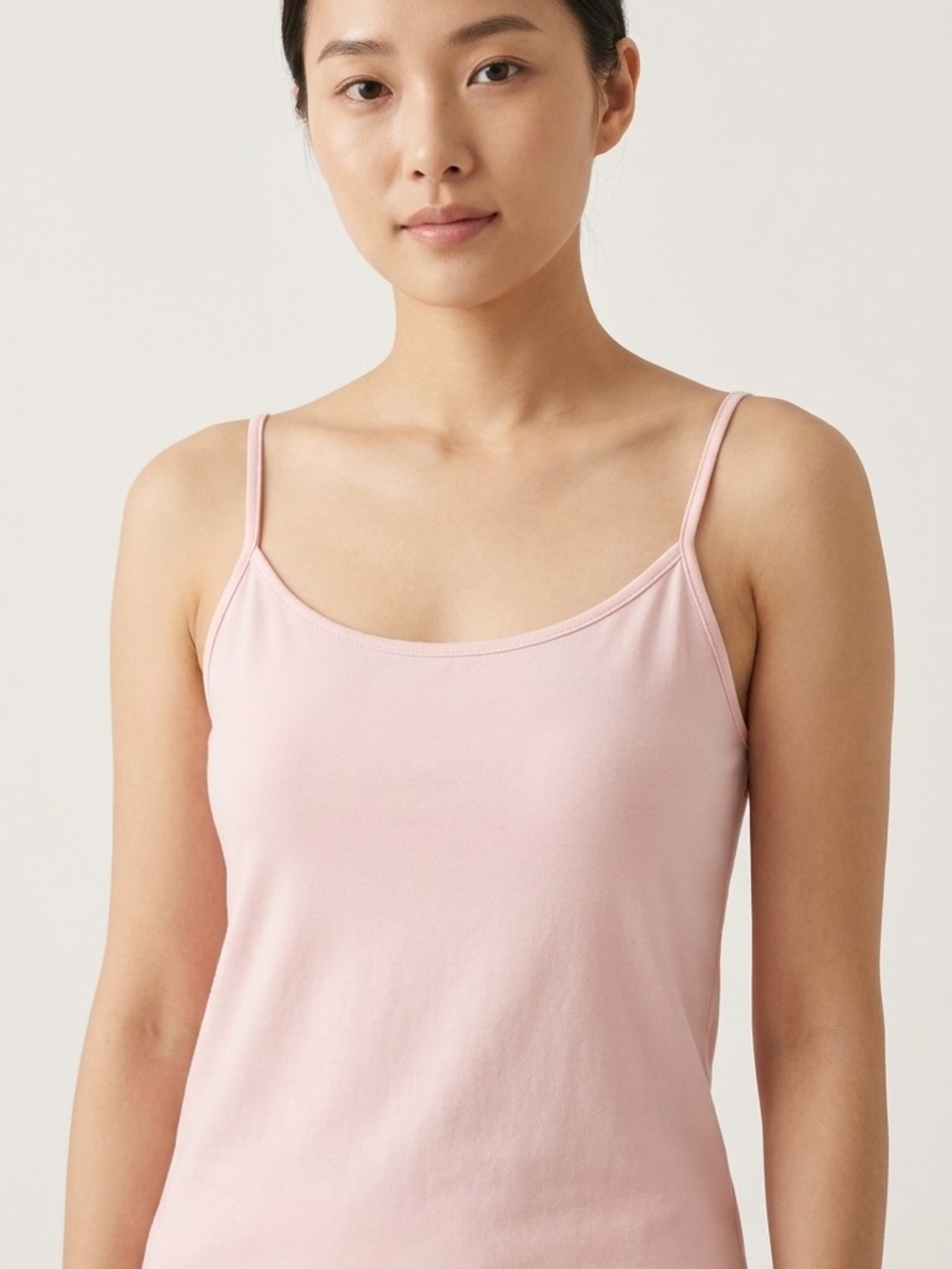 Asics Pale Pink Slim Spaghetti-Strap Camisole
